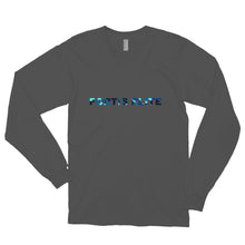 Fortis Blue Camo Long Sleeve t-shirt